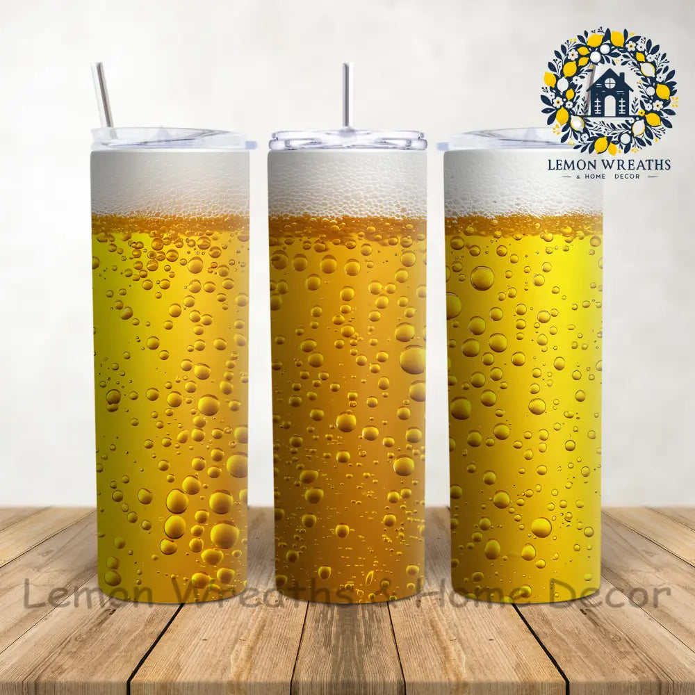 3D Foaming Beer 20Oz Tumbler