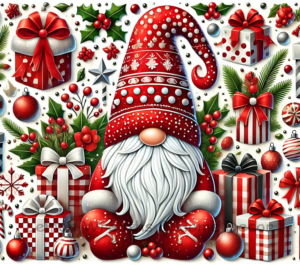 Christmas Gnome 20Oz Tumbler