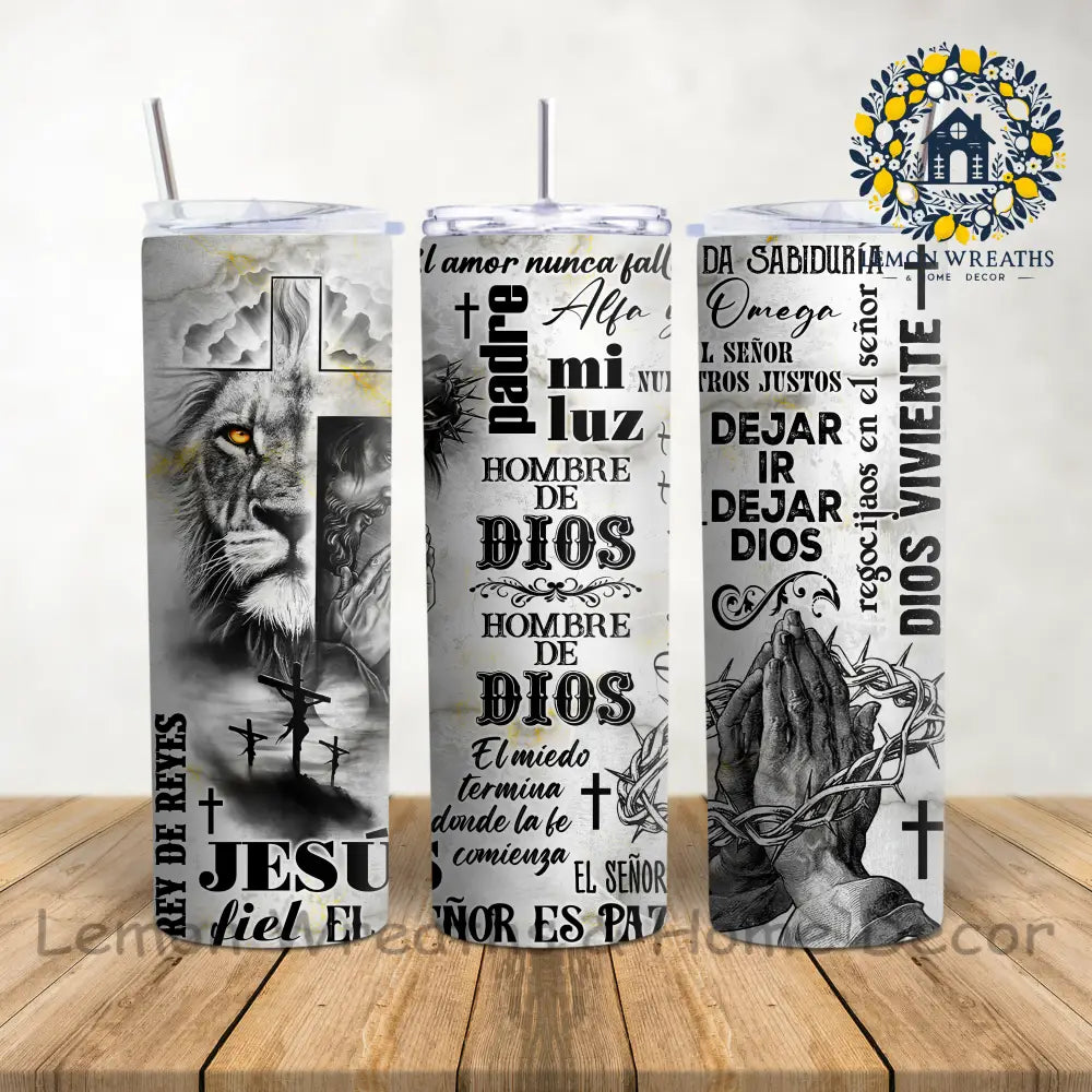 Hombre De Dios (Man Of God) 20Oz Tumbler
