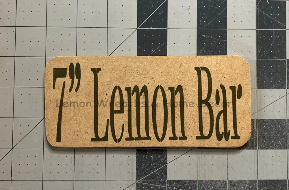 Lemon Bars Ribbon Cutting Boards 7 Bar