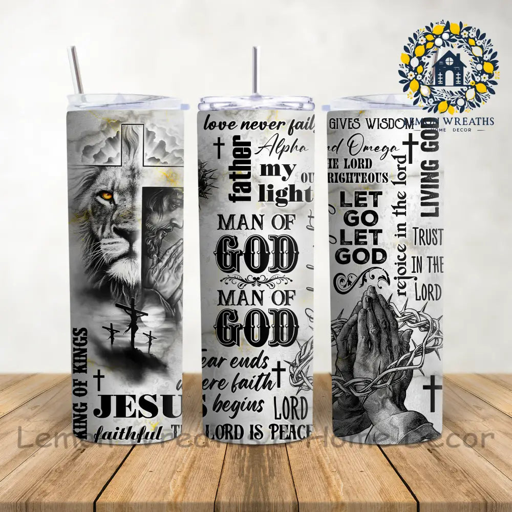 Man Of God 20Oz Tumbler