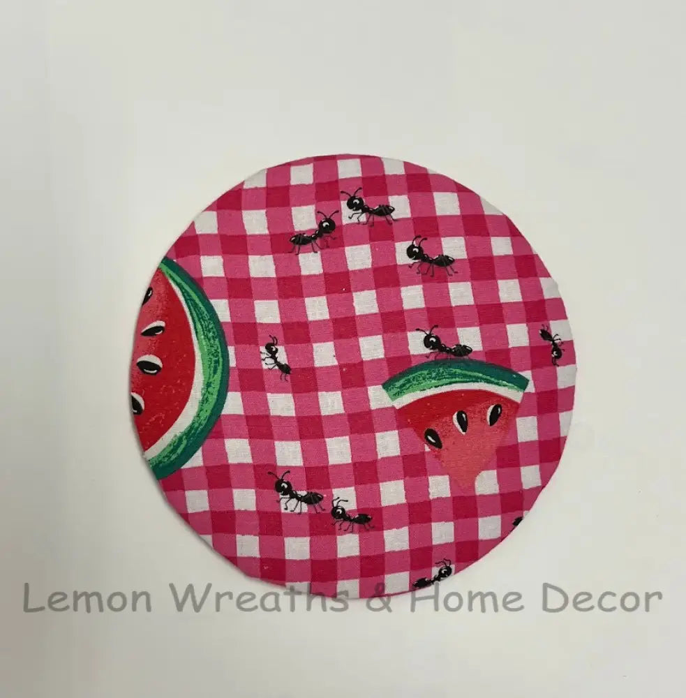 Picnic Ants And Watermelon Fabric Center