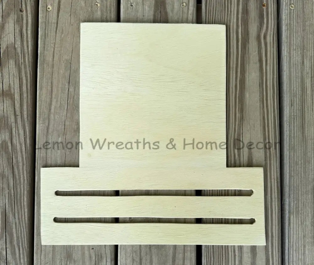 Standard 10in Square Top Wood Rail