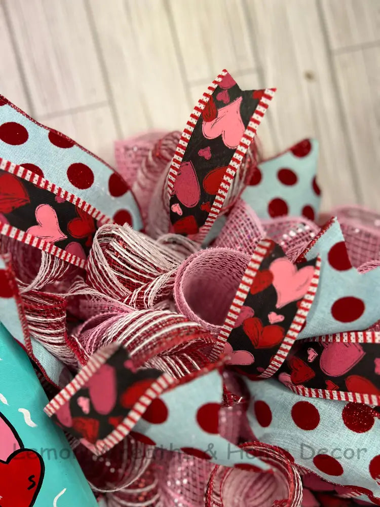 Valentine Gnome Wreath