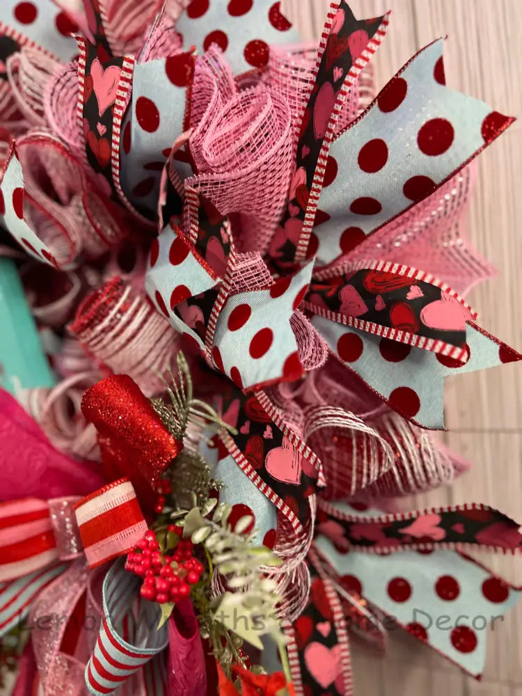 Valentine Gnome Wreath
