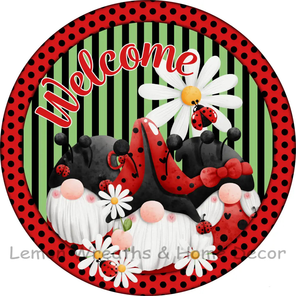 Welcome Ladybug Gnomes 8