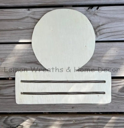 10 Circle Wood Rail Round Corners