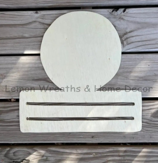 10 Circle Wood Rail Round Corners