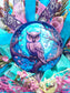 Mystical Owl Floral Wreath