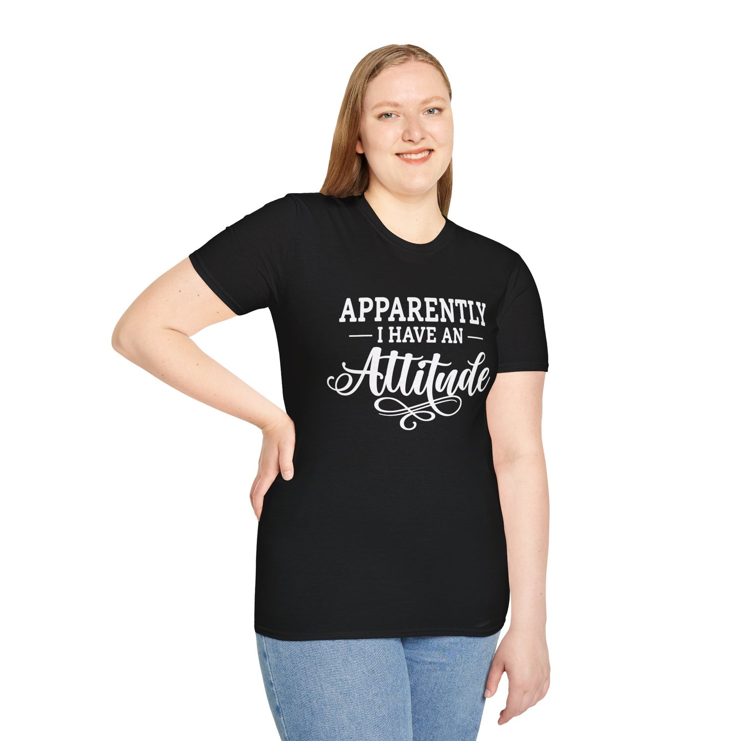 Apparently I Have An Attitude Unisex Softstyle T-Shirt