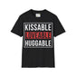 Kissable Huggable Loveable Unisex Softstyle T-Shirt