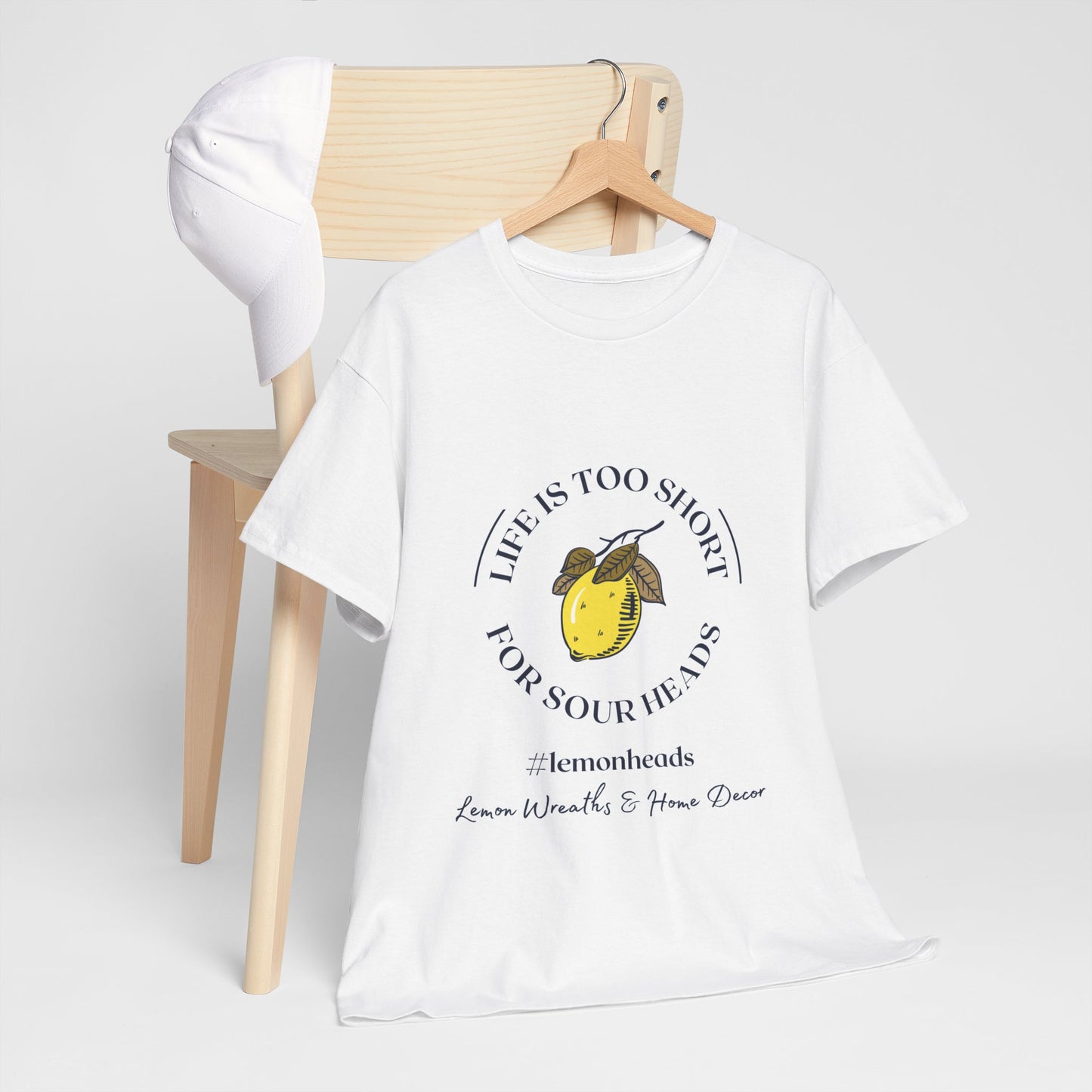 Life Is Too Short For Sourheads Unisex Heavy Cotton Tee