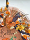 Hello Fall Pumpkin Mesh Wreath