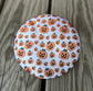 Smiling Pumpkins Confetti Sublimated Fabric Center