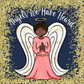 Angels We Have Heard On High Dark Skin Tone Angel Metal Sign