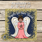 Angels We Have Heard On High Medium Skin Tone Angel Metal Sign