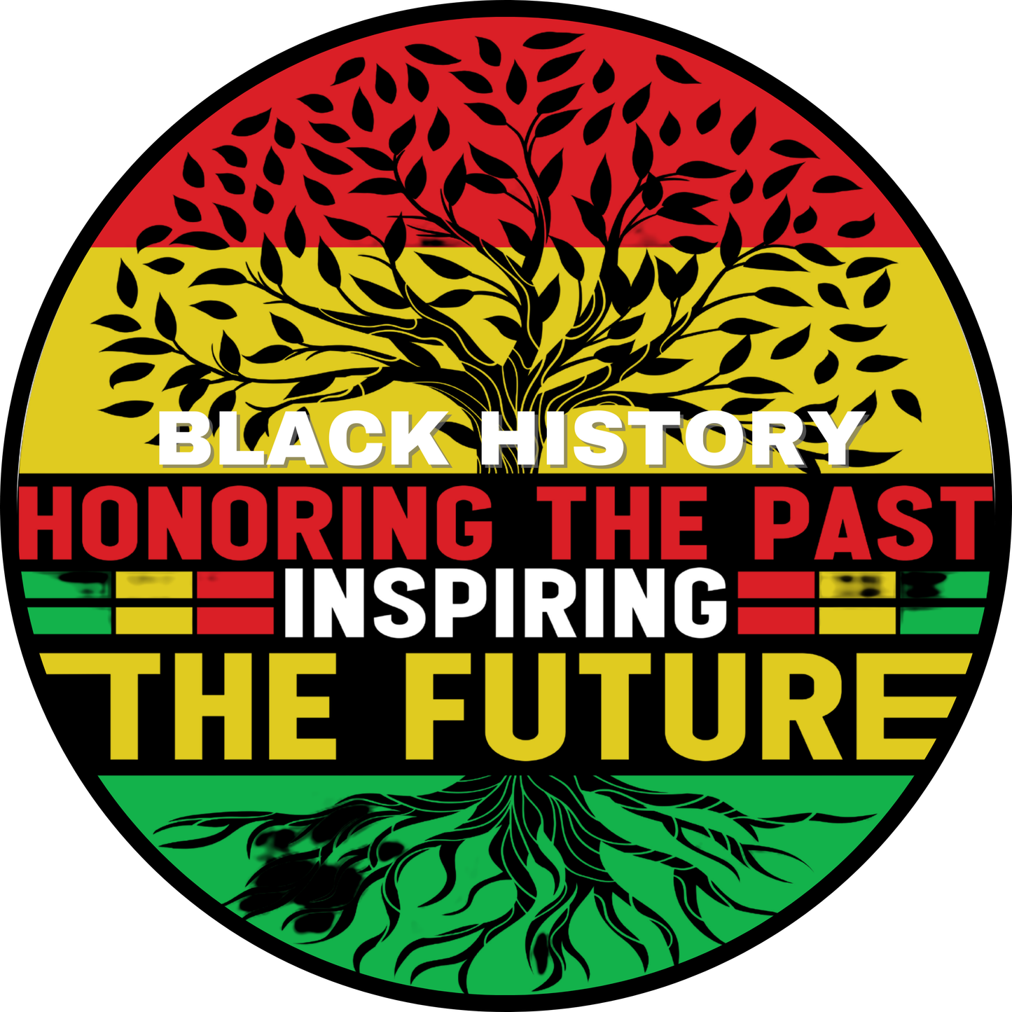 Black History Honoring The Past Inspiring The Future Metal Sign