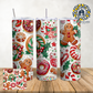 Gingerbread and Donuts Christmas 20oz Tumbler