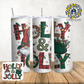 Holly & Jolly Christmas Gnome 20oz Tumbler