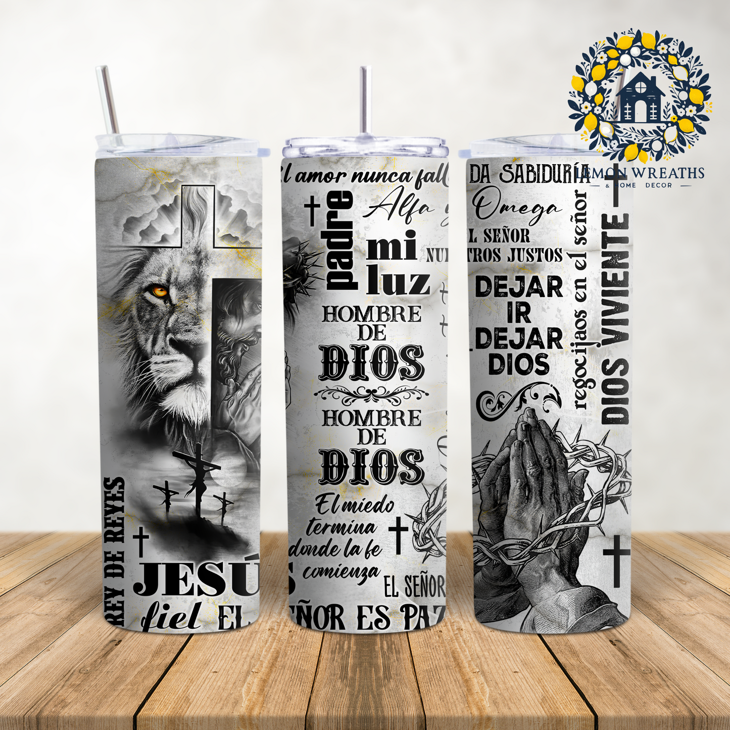 Hombre de Dios (Man of God) 20oz Tumbler