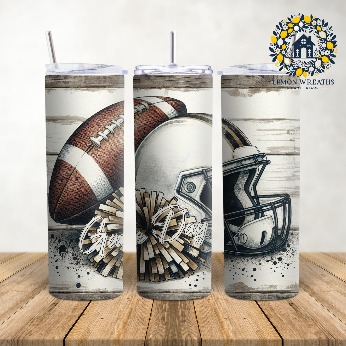 Football Game Day 20oz Tumbler