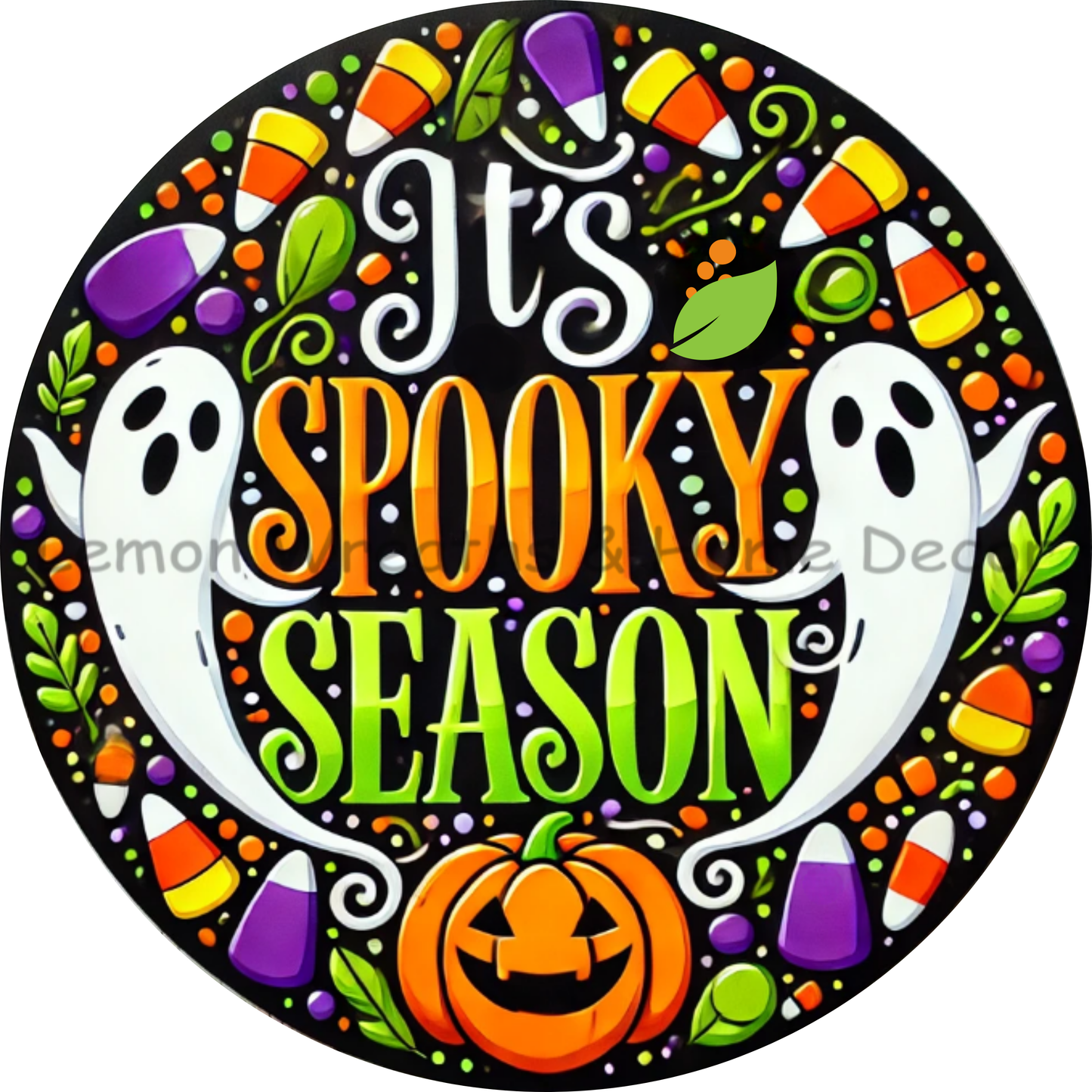 It's Spooky Season Ghosts Sam's Match Halloween 2024 Metal Sign