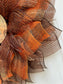 It's Fall Ya'll Brown and Orange Autumn Wreath