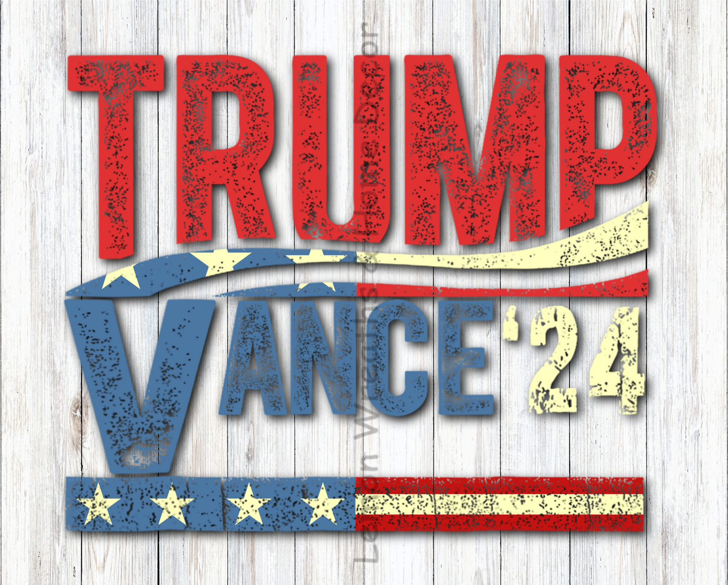 Trump Vance '24 Election Metal Sign