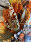 Fall Welcome Scarecrow Boy Wreath