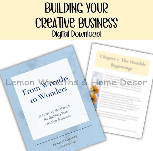 From Wreaths to Wonders E-Book | Digital Download