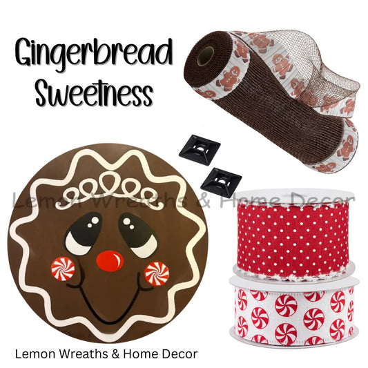Gingerbread Sweetness Wreath Kit