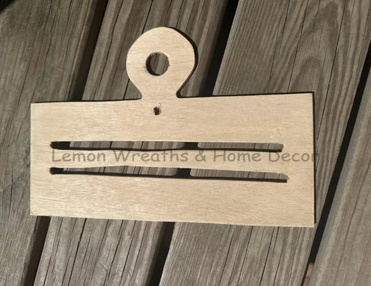 Horizontal Wood Paddle Rail 12”