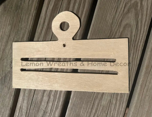 Horizontal Wood Paddle Rail 12”
