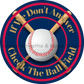 If We Dont Answer Check The Ball Field Metal Sign (Multiple Color Options) Navy/Scarlet Red / 8