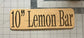 Lemon Bars Ribbon Cutting Boards 10 Bar