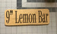 Lemon Bars Ribbon Cutting Boards 9 Bar