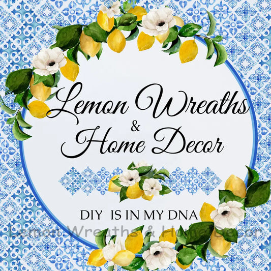 Lemon Wreaths & Home Decor Gift Card $25.00 Cards