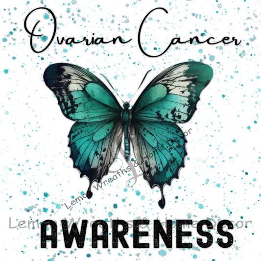 Ovarian Cancer Awareness Metal Sign 8