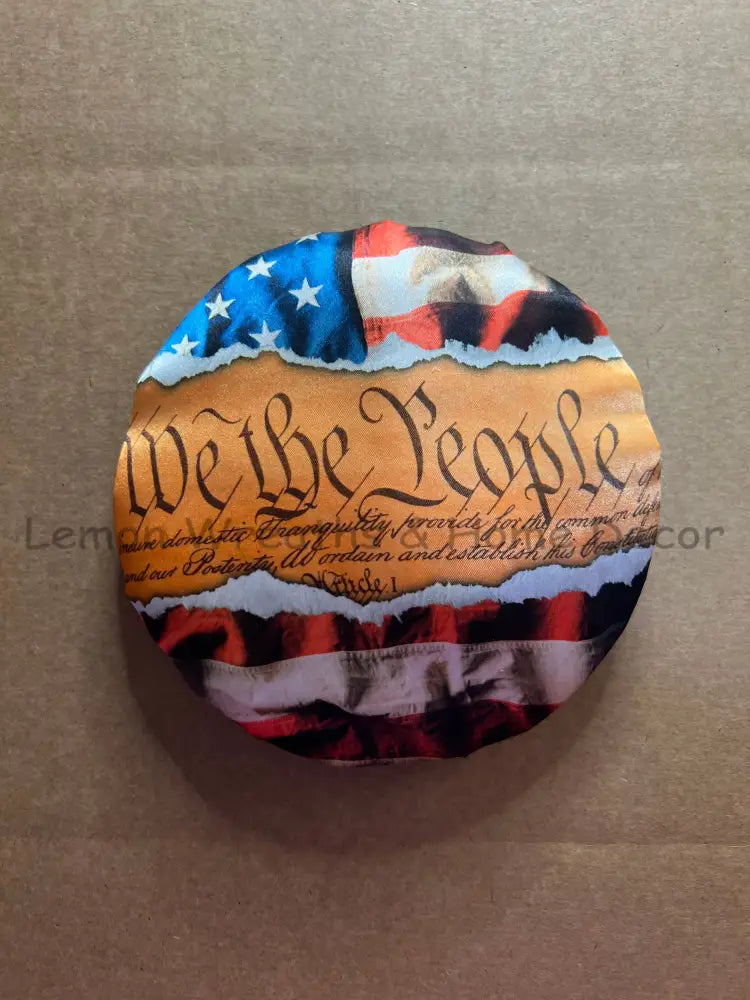 We The People Sublimated Fabric Center